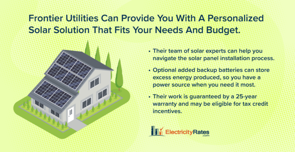 Frontier Energy home solar panels